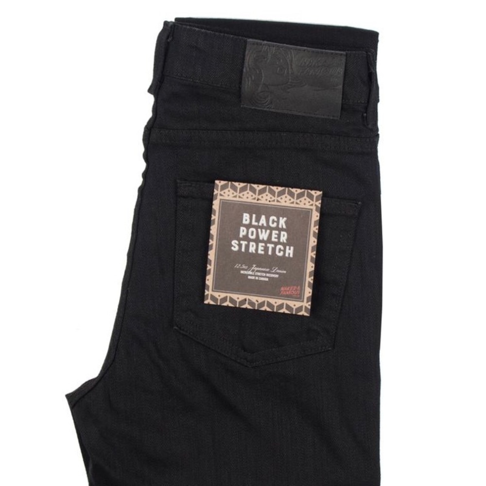 Naked & Famous High Skinny Raw Denim Jeans